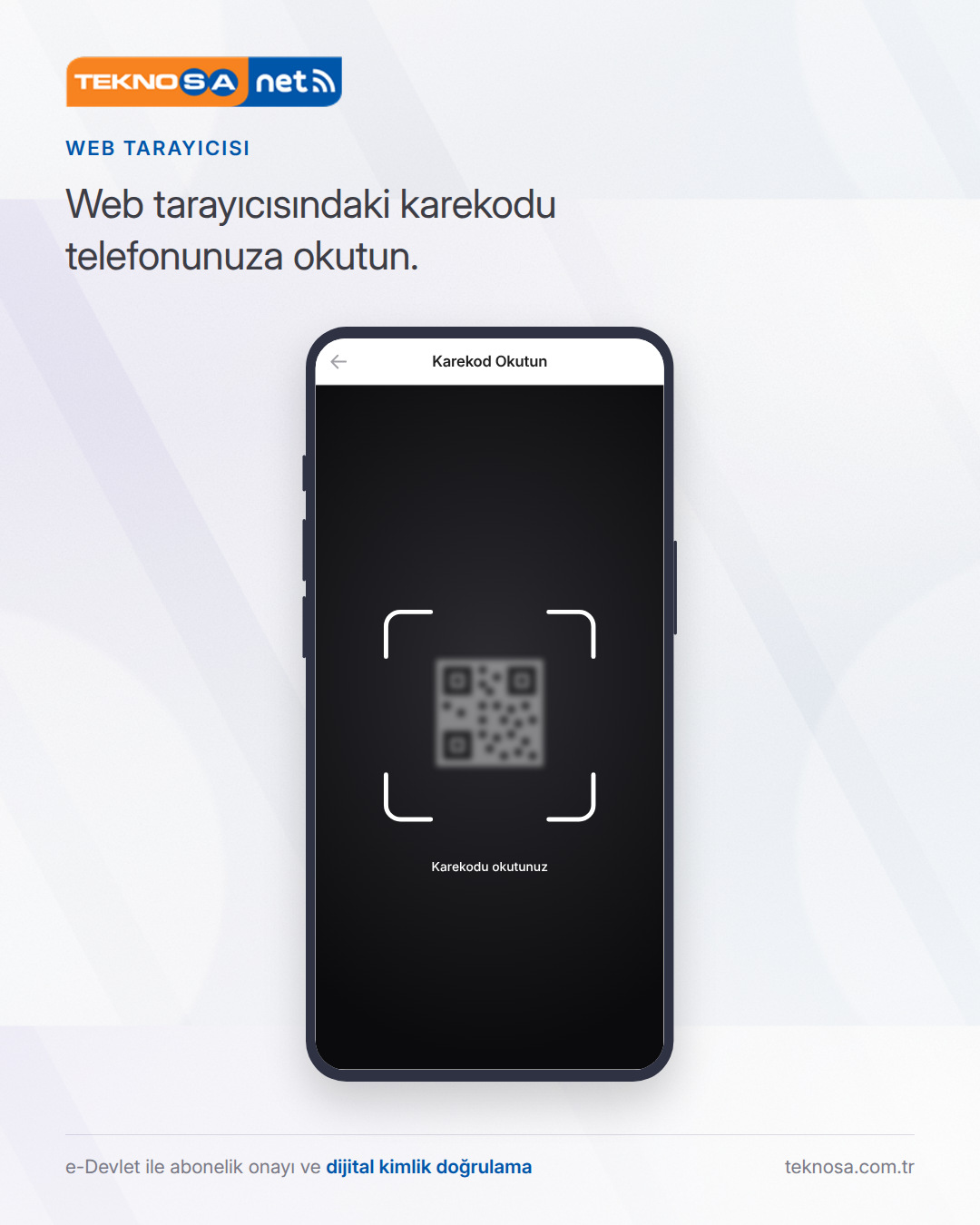 Adım 11: Web tarayıcısındaki karekodu telefonunuza okutun.